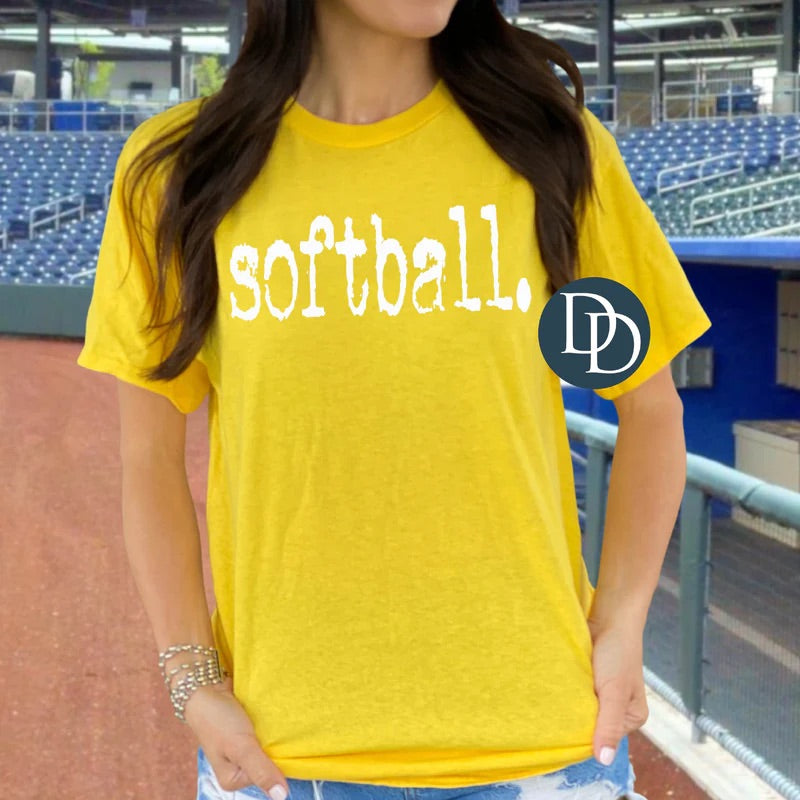 Softball. Tee