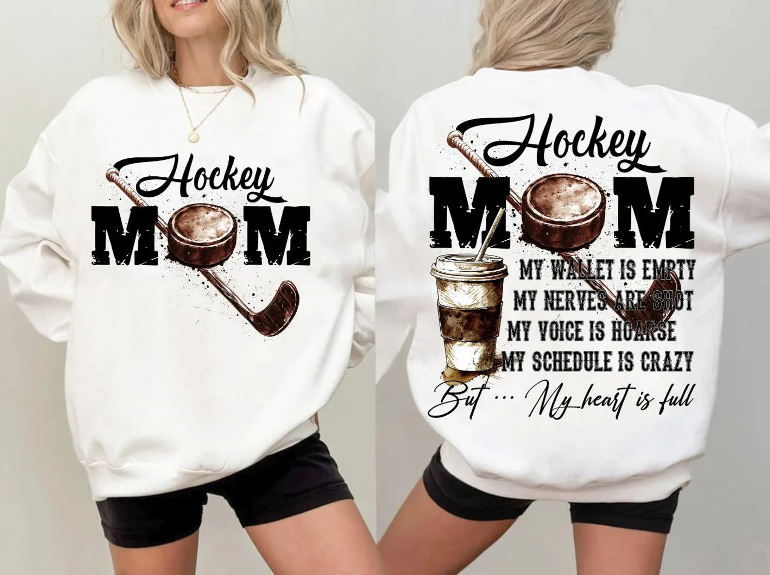 Hockey Mom Crewneck