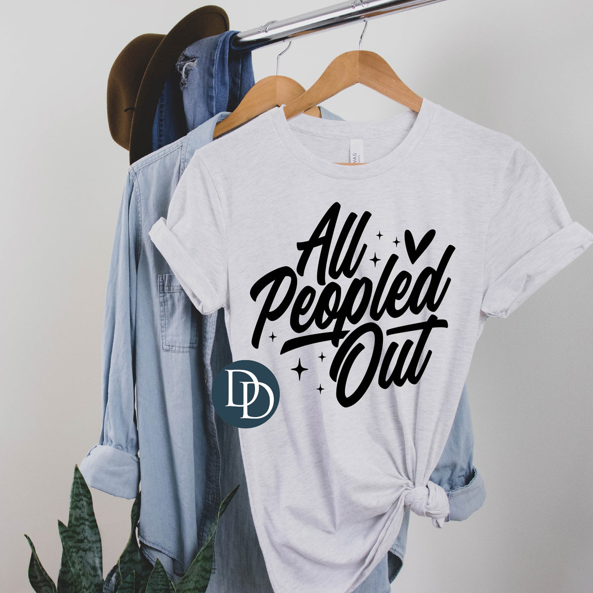 All Peopled Out Tee