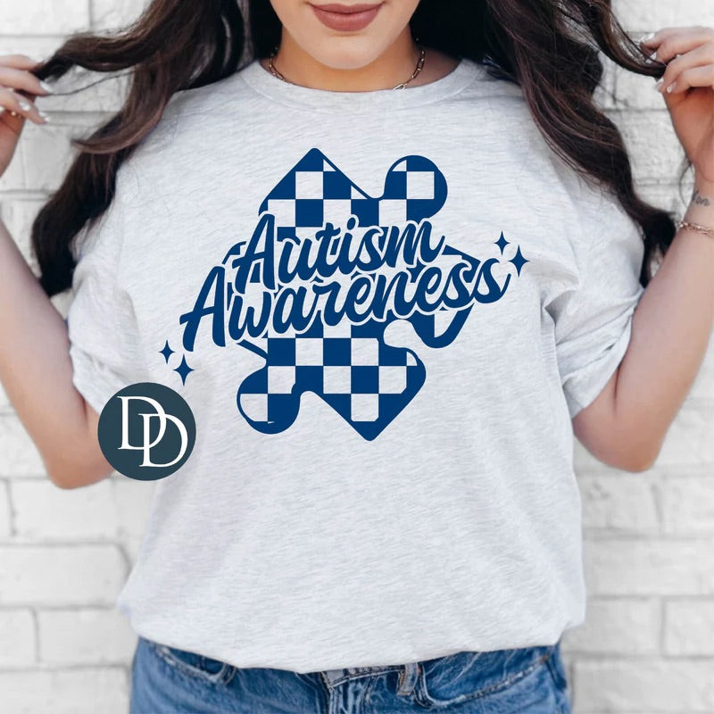 Autism Awareness 3D Puzzle Tee