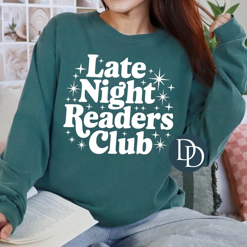 Late Night Readers Club Crewneck