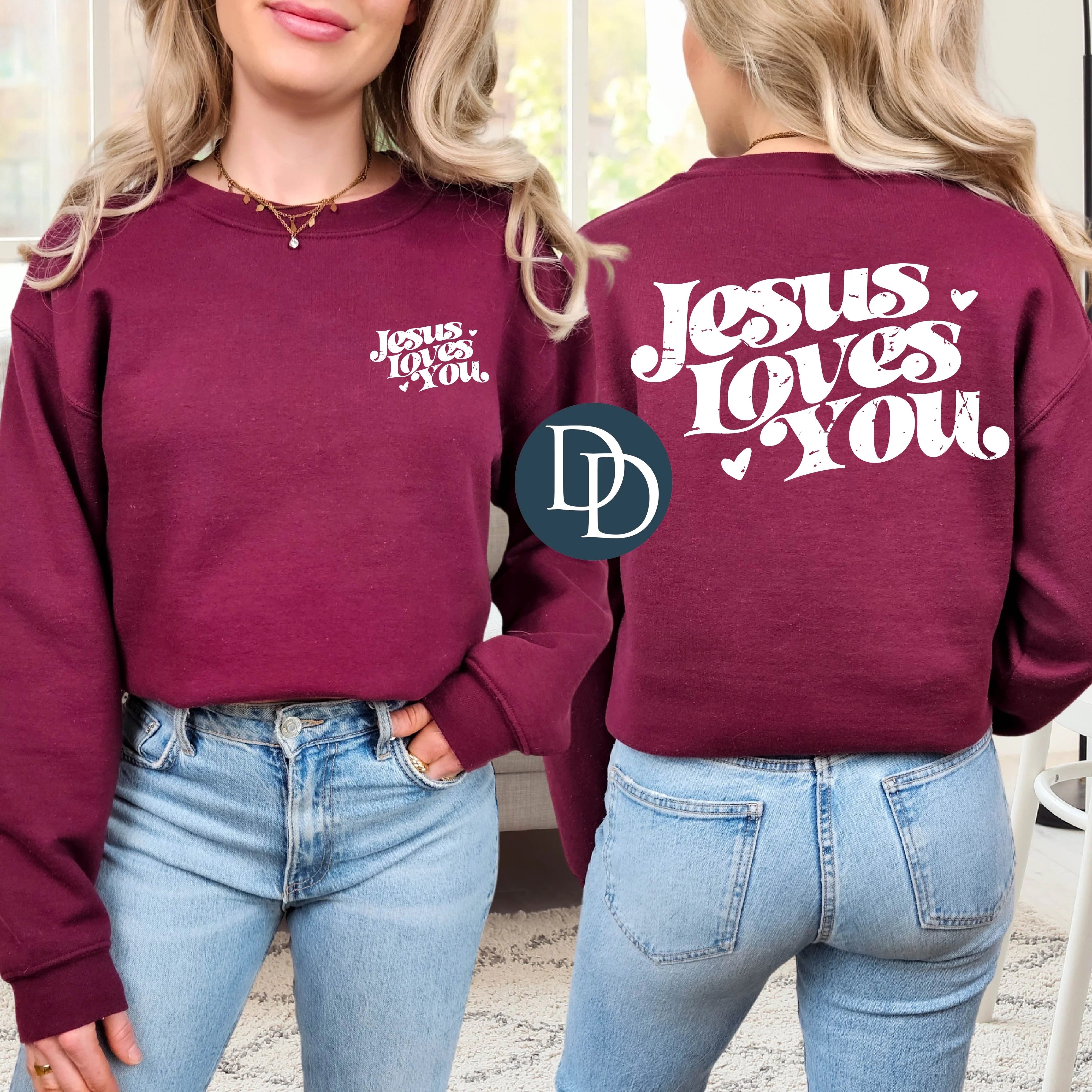 Jesus Loves You Crewneck