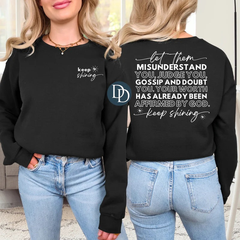 Keep Shining Crewneck