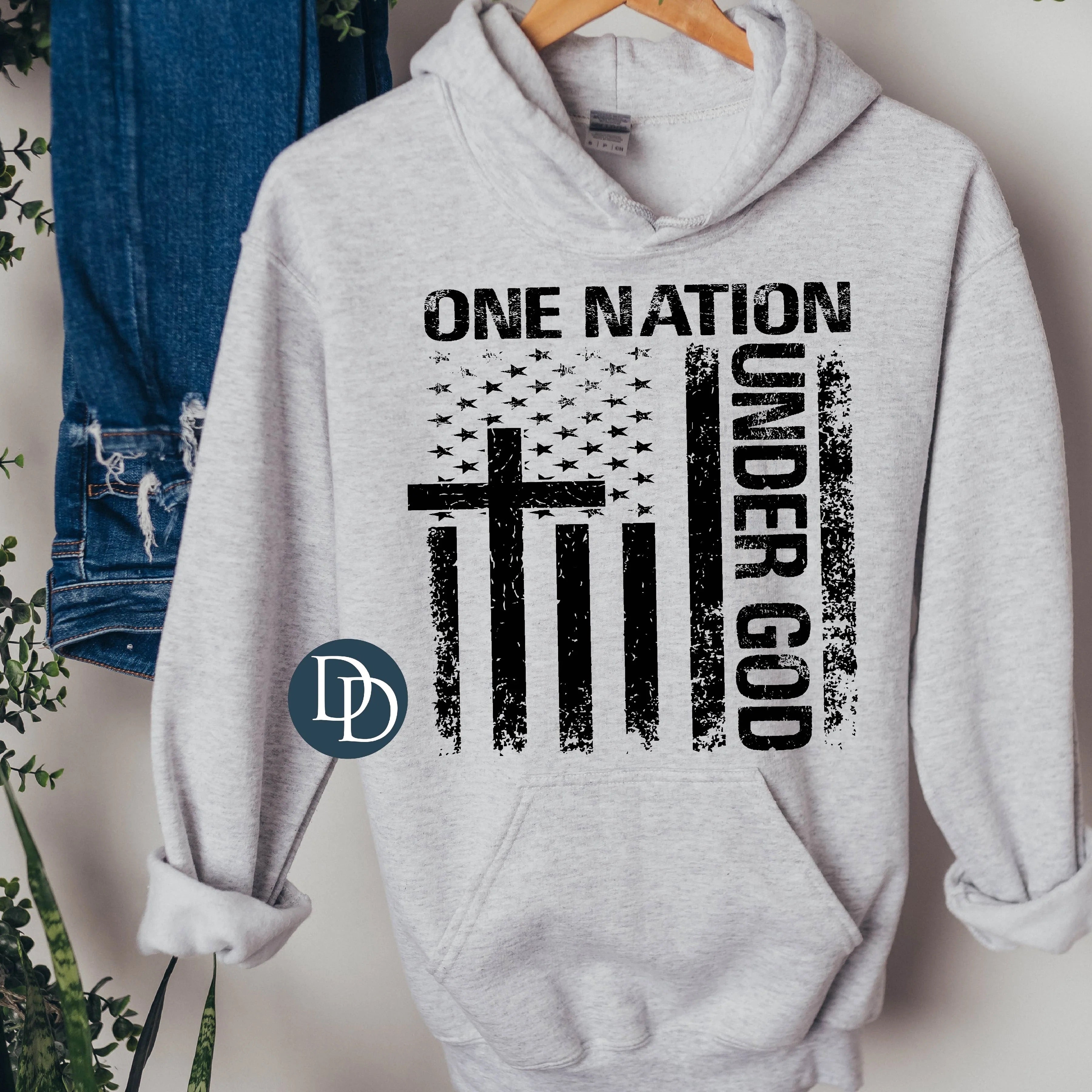 One Nation Under God Hoodie
