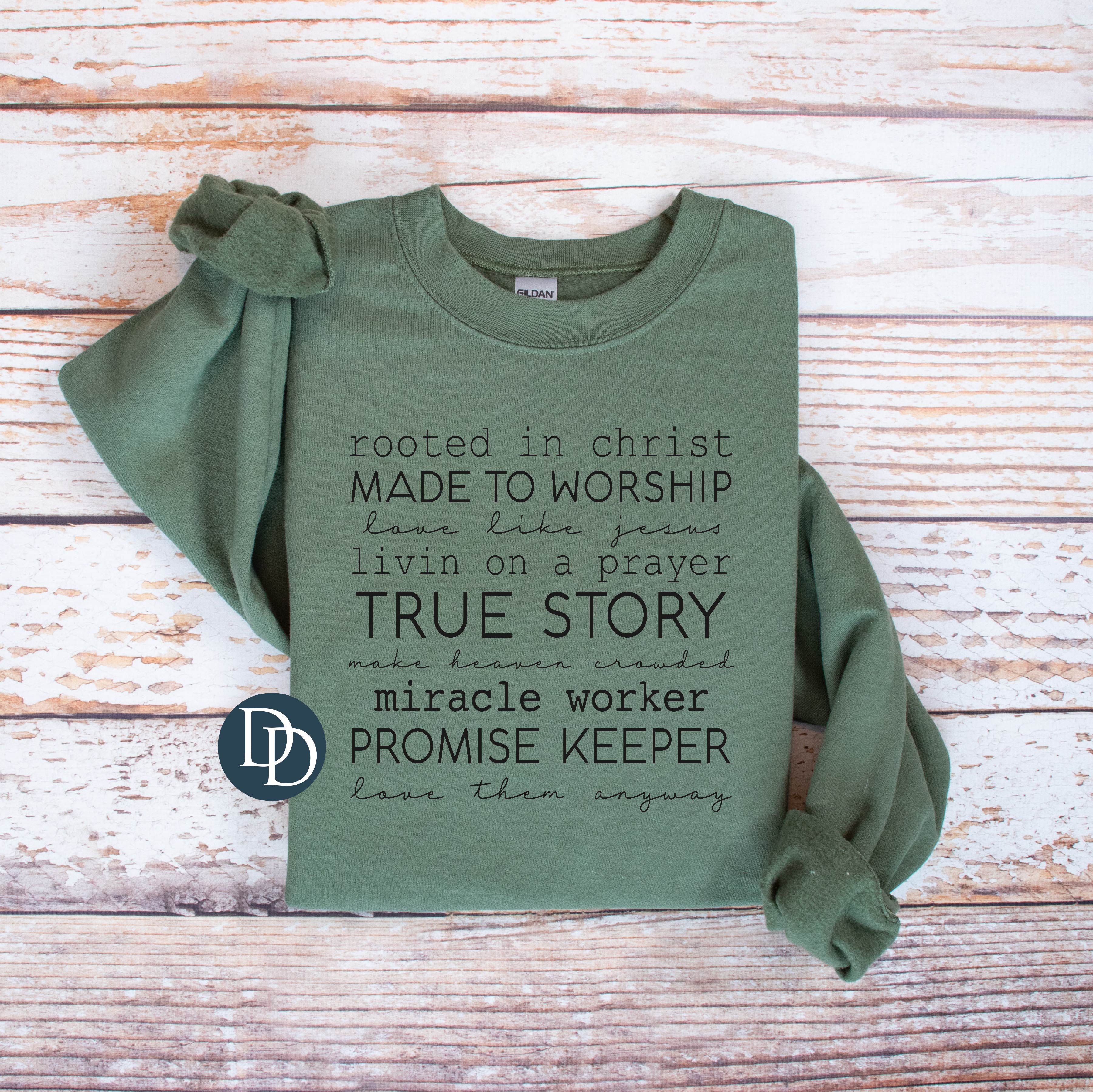 Rooted In Christ Crewneck