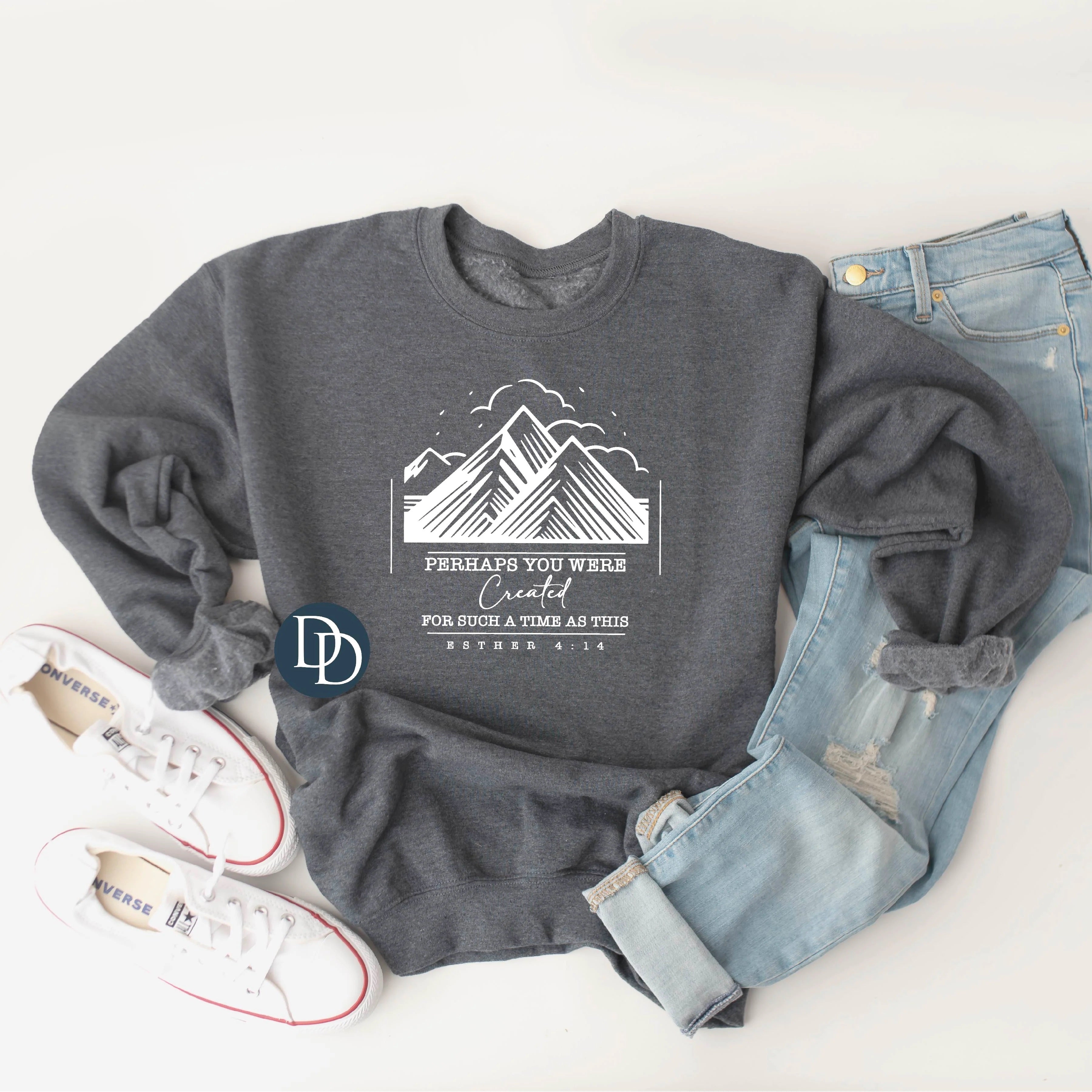 Created For A Time Crewneck