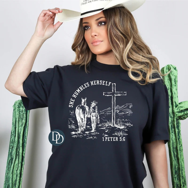 She Humbles Herself Tee