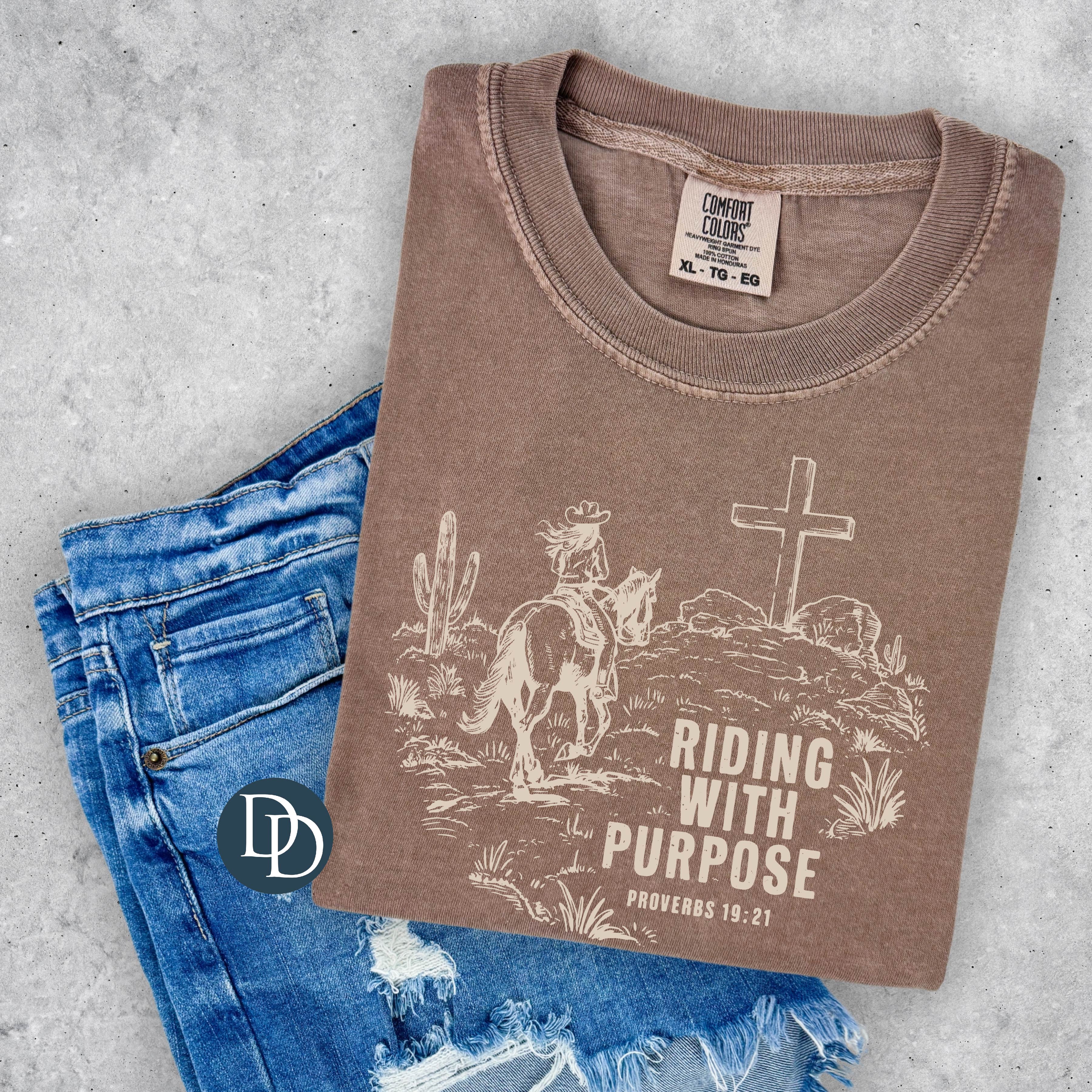 Riding With Purpose Tee