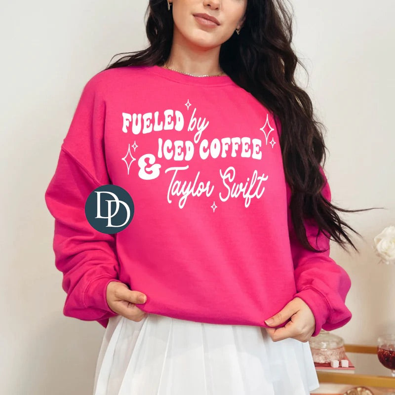 Fueled By Iced Coffee Crewneck