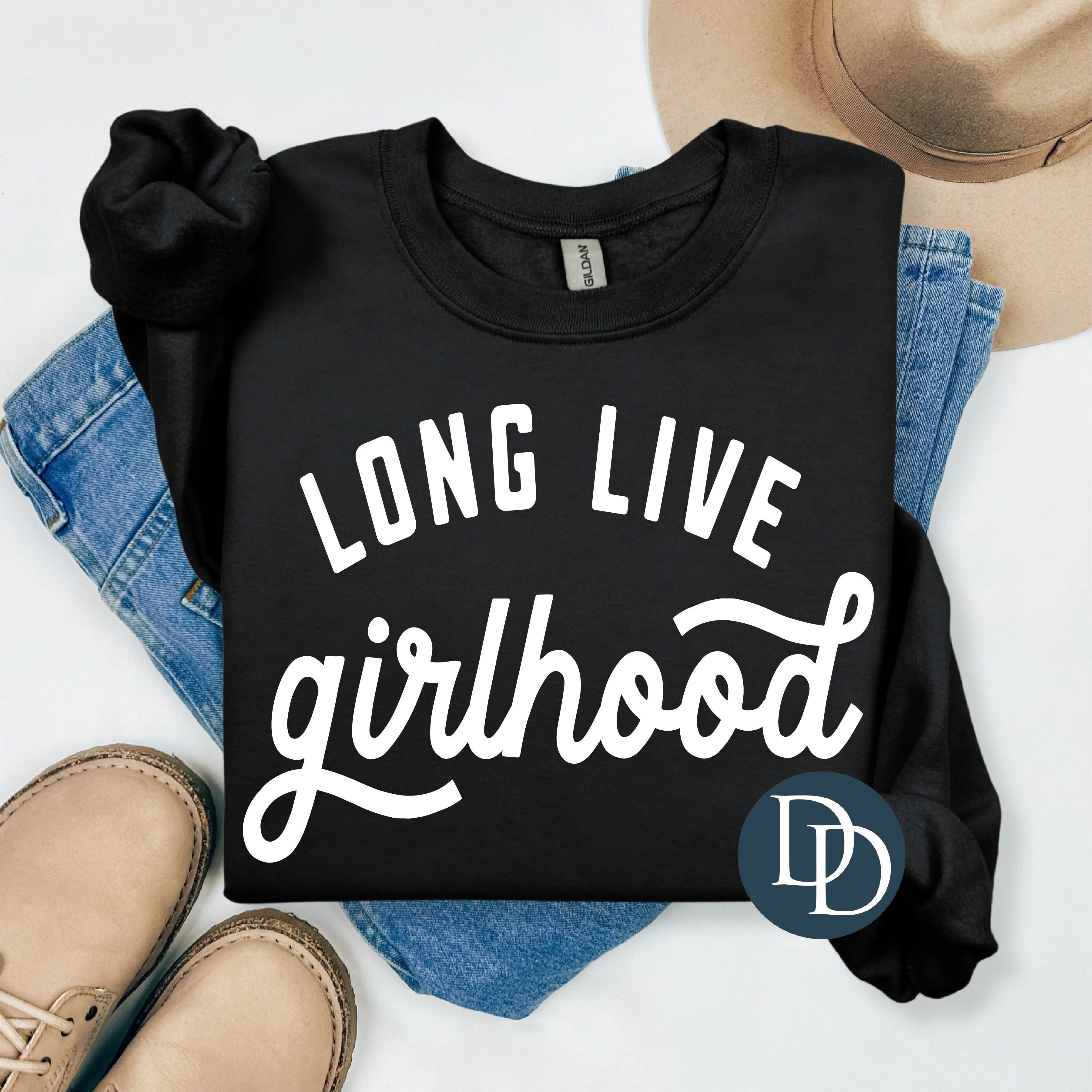 Long Live Girlhood Crewneck