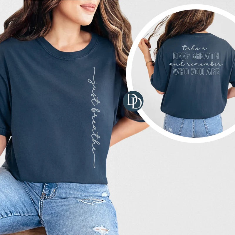 Just Breathe Tee