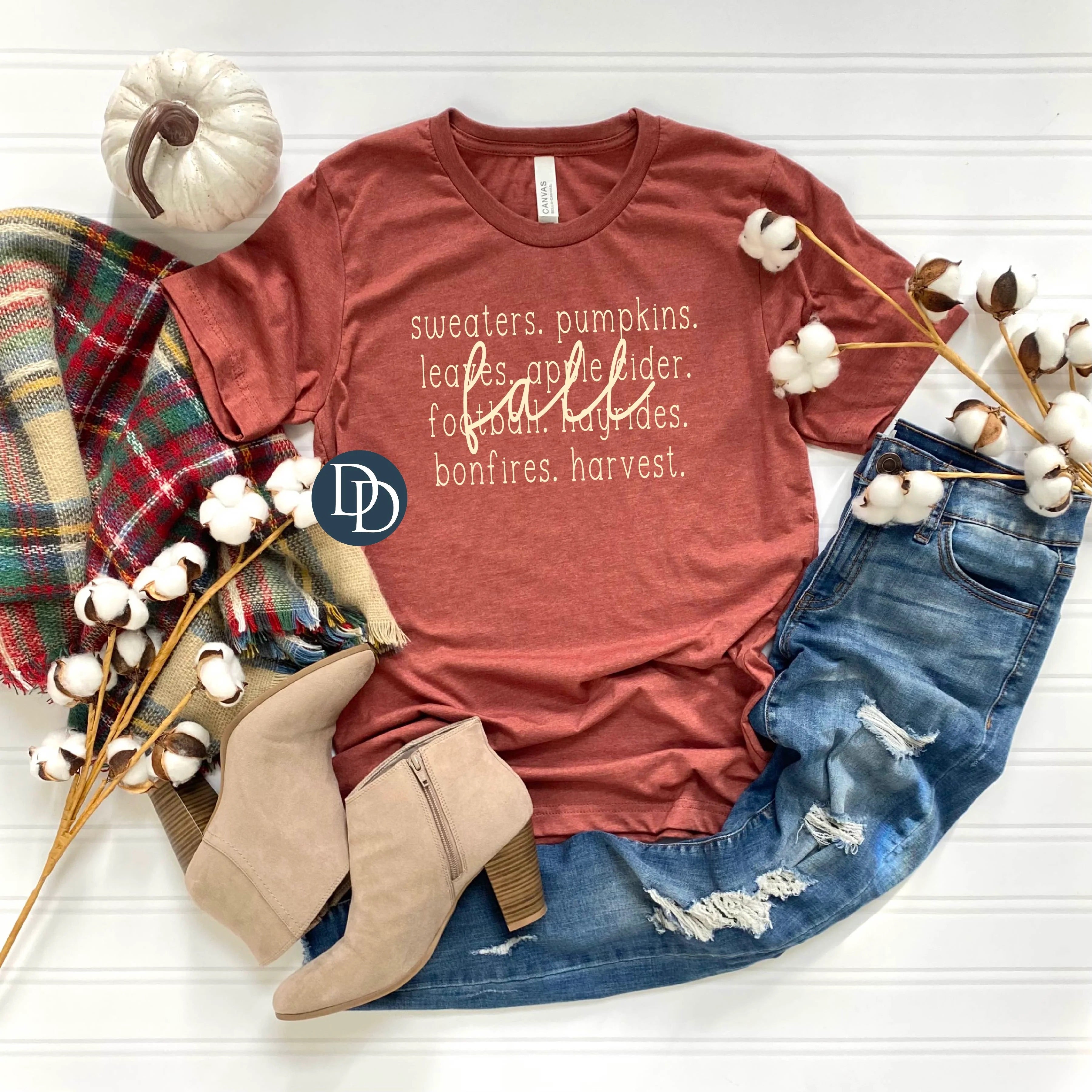Pumpkins and Fall Tee