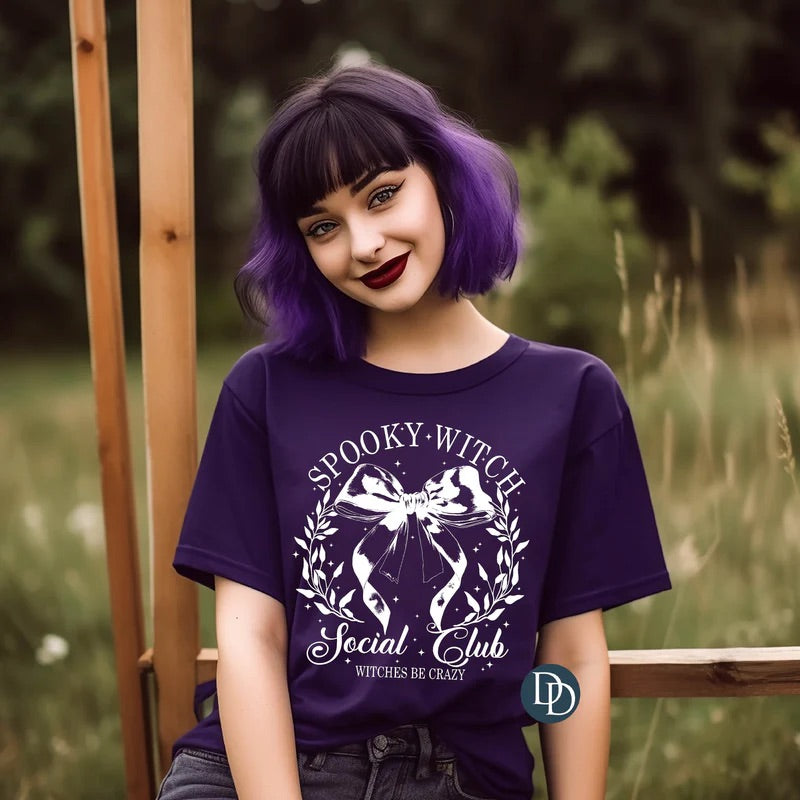 Spooky Witch Social Club Tee
