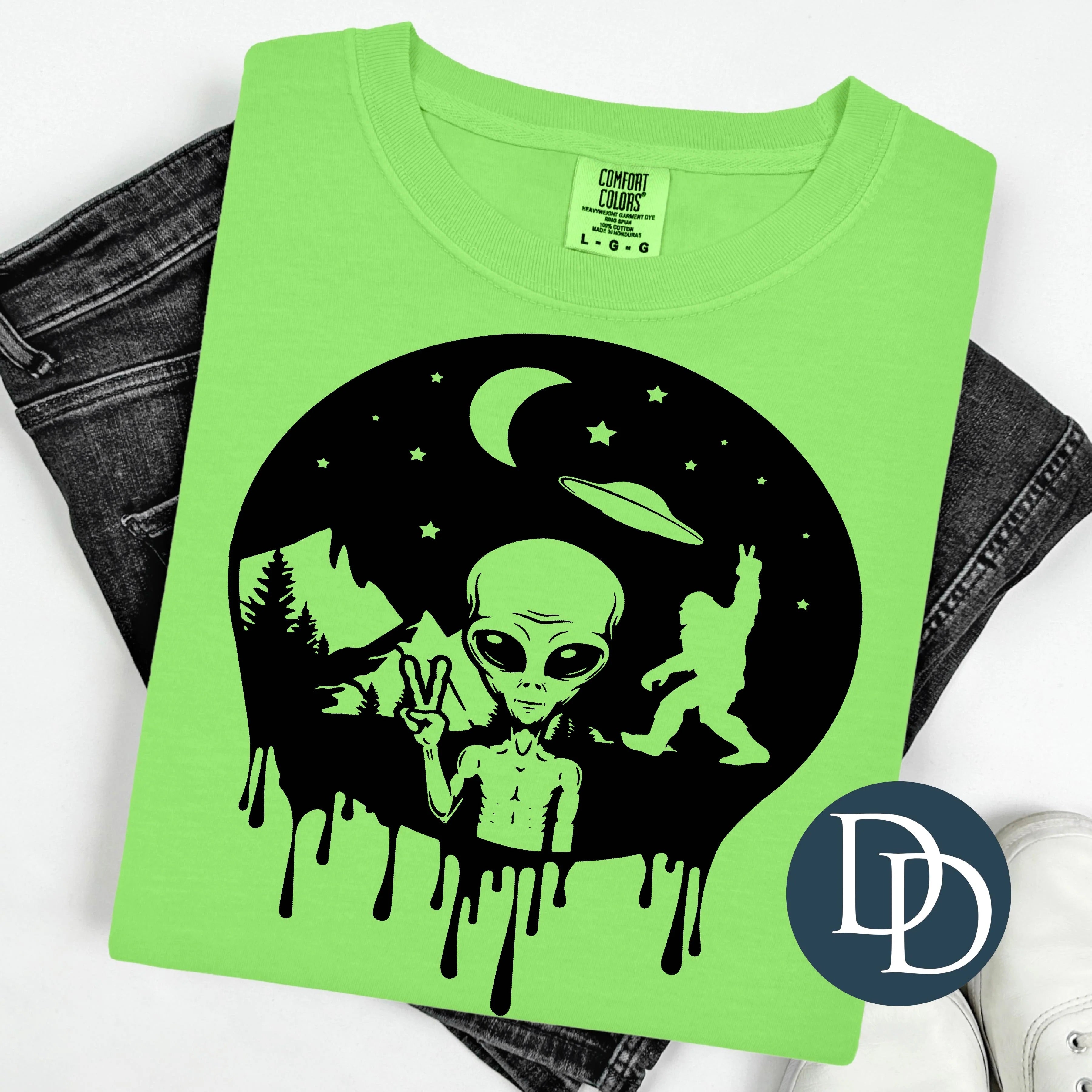 Alien Bigfoot Tee