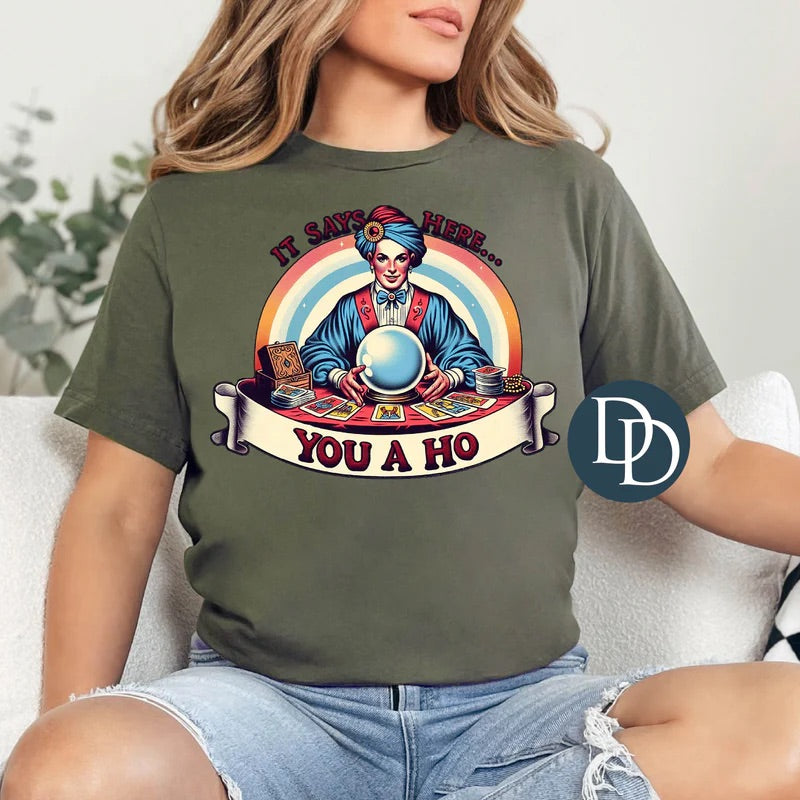 It Says Here Tee