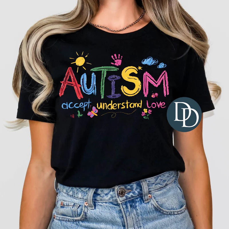 Autism - Accept Understand Love Tee