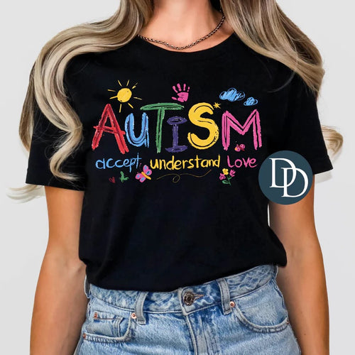 Autism - Accept Understand Love Tee