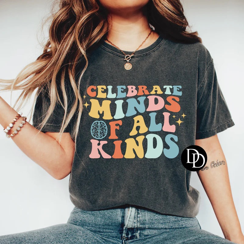 Celebrate Minds of All Kinds Tee