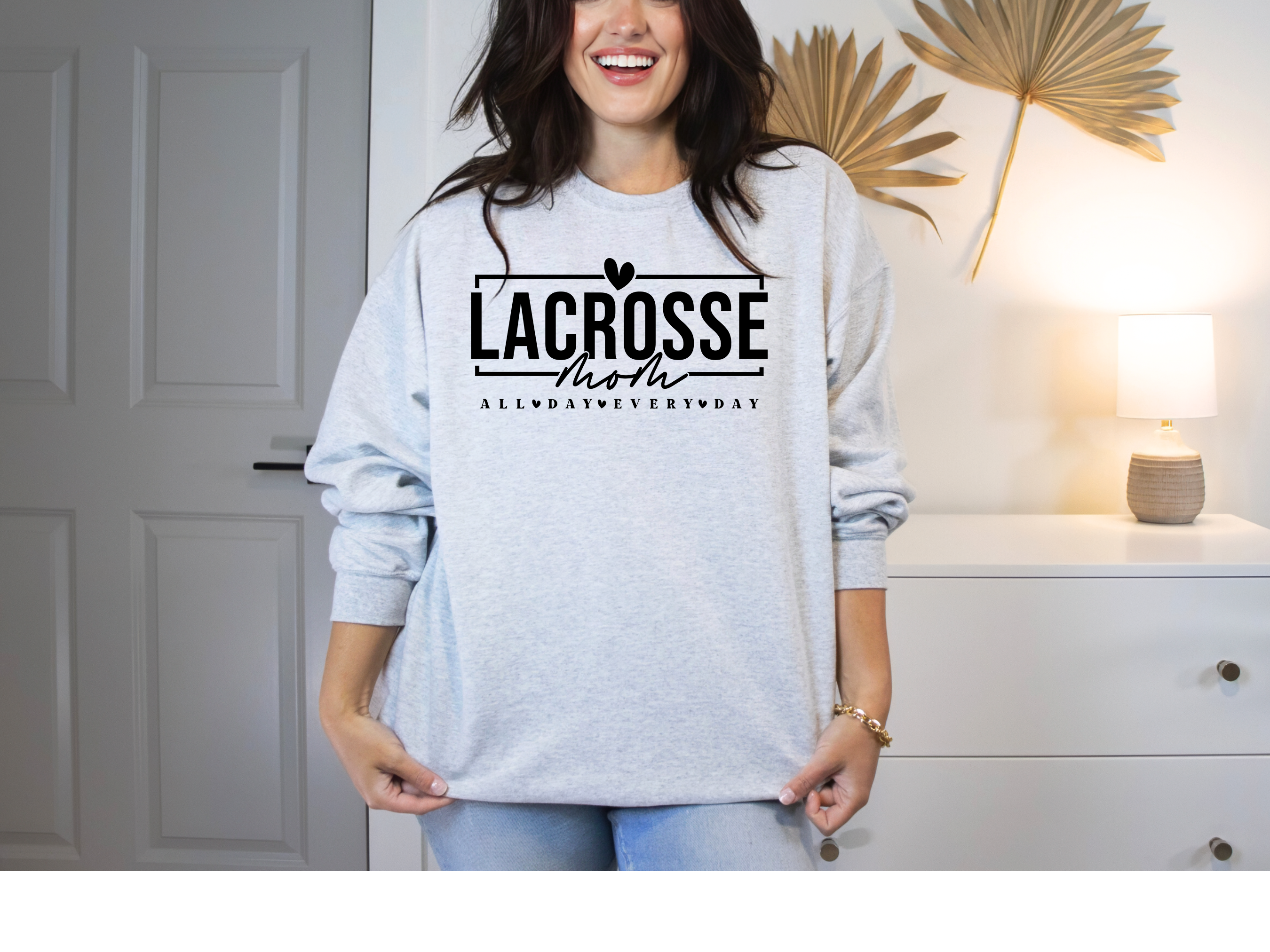 Lacrosse Mom Crewneck