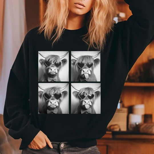 Highland Cow Sweatshirt