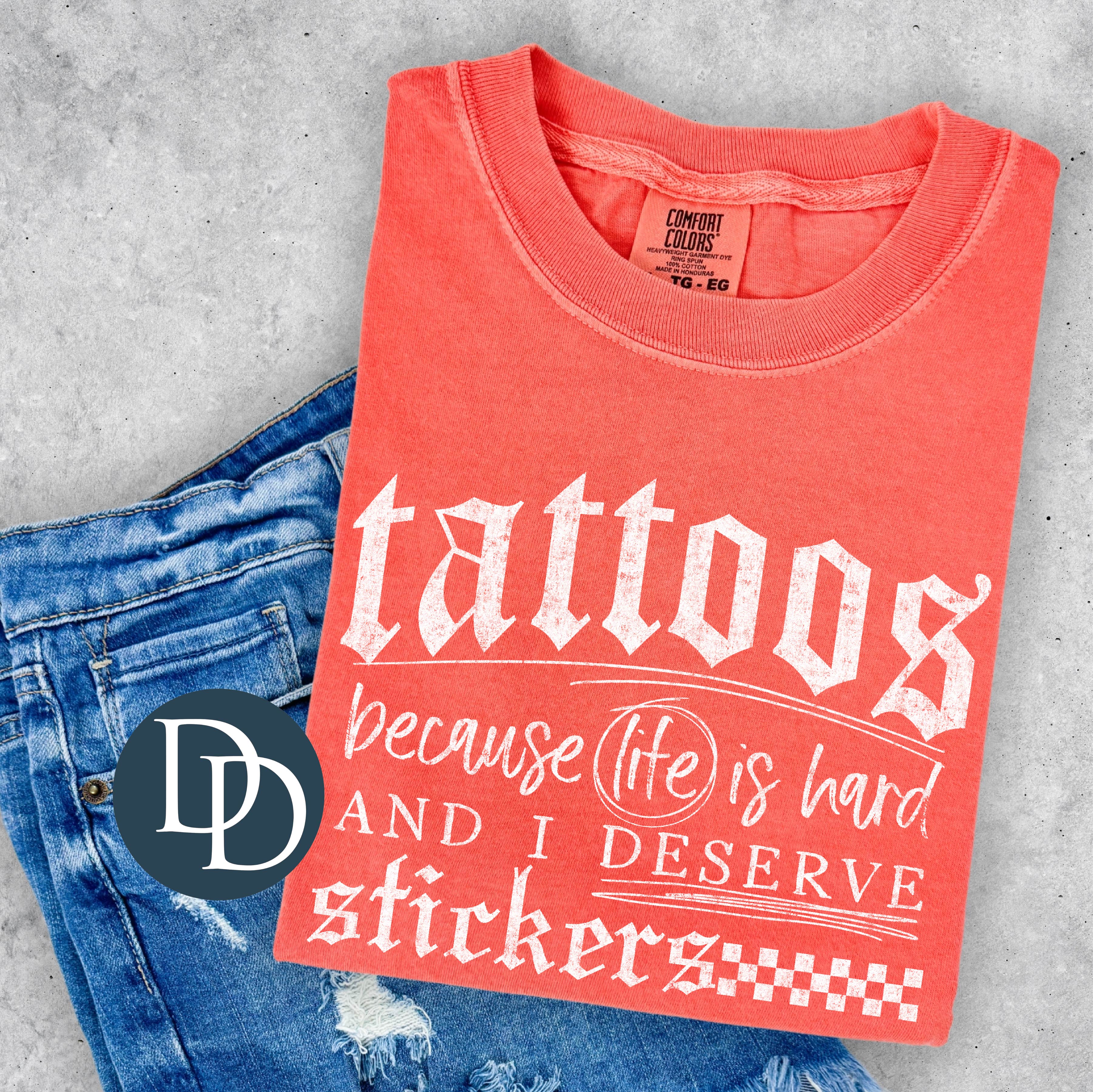 Tattoos Because Tee
