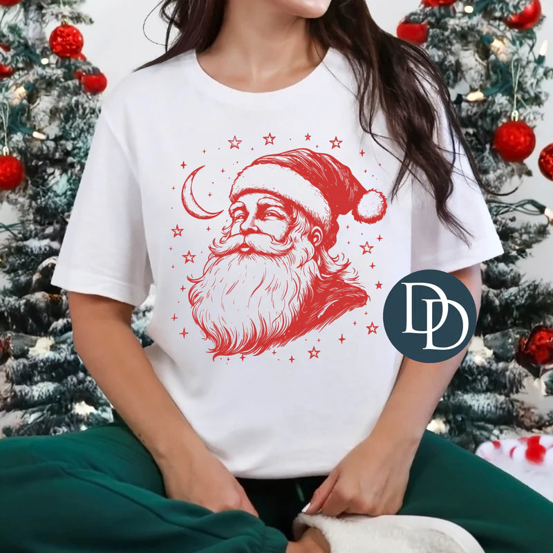 Vintage Santa Sky Tee