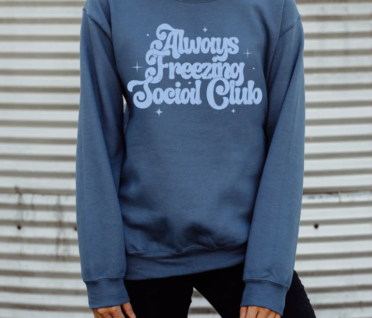 Always Freezing Social Club Crewneck