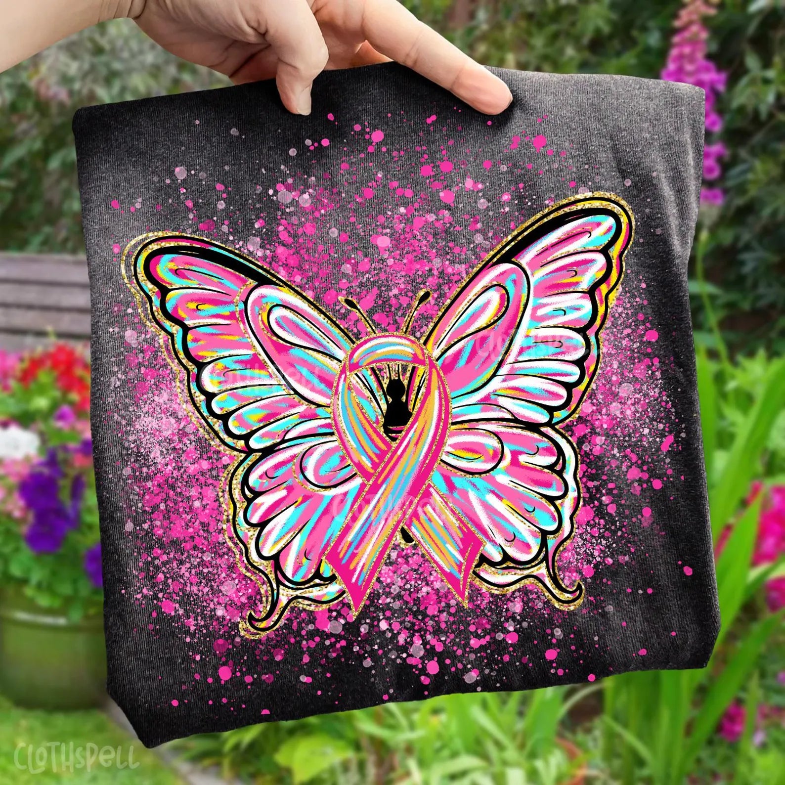 Butterfly Ribbon Tee