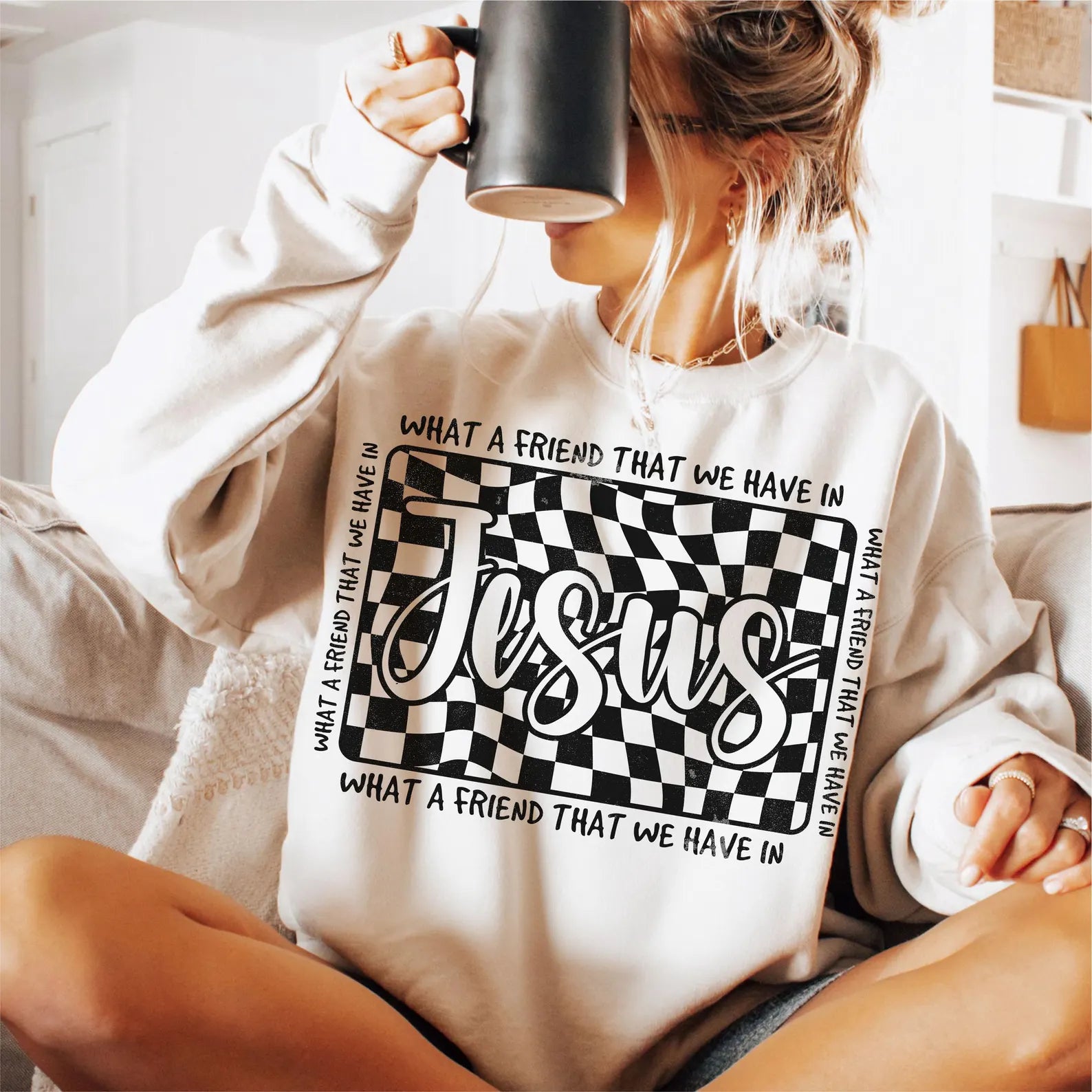 Jesus Crewneck