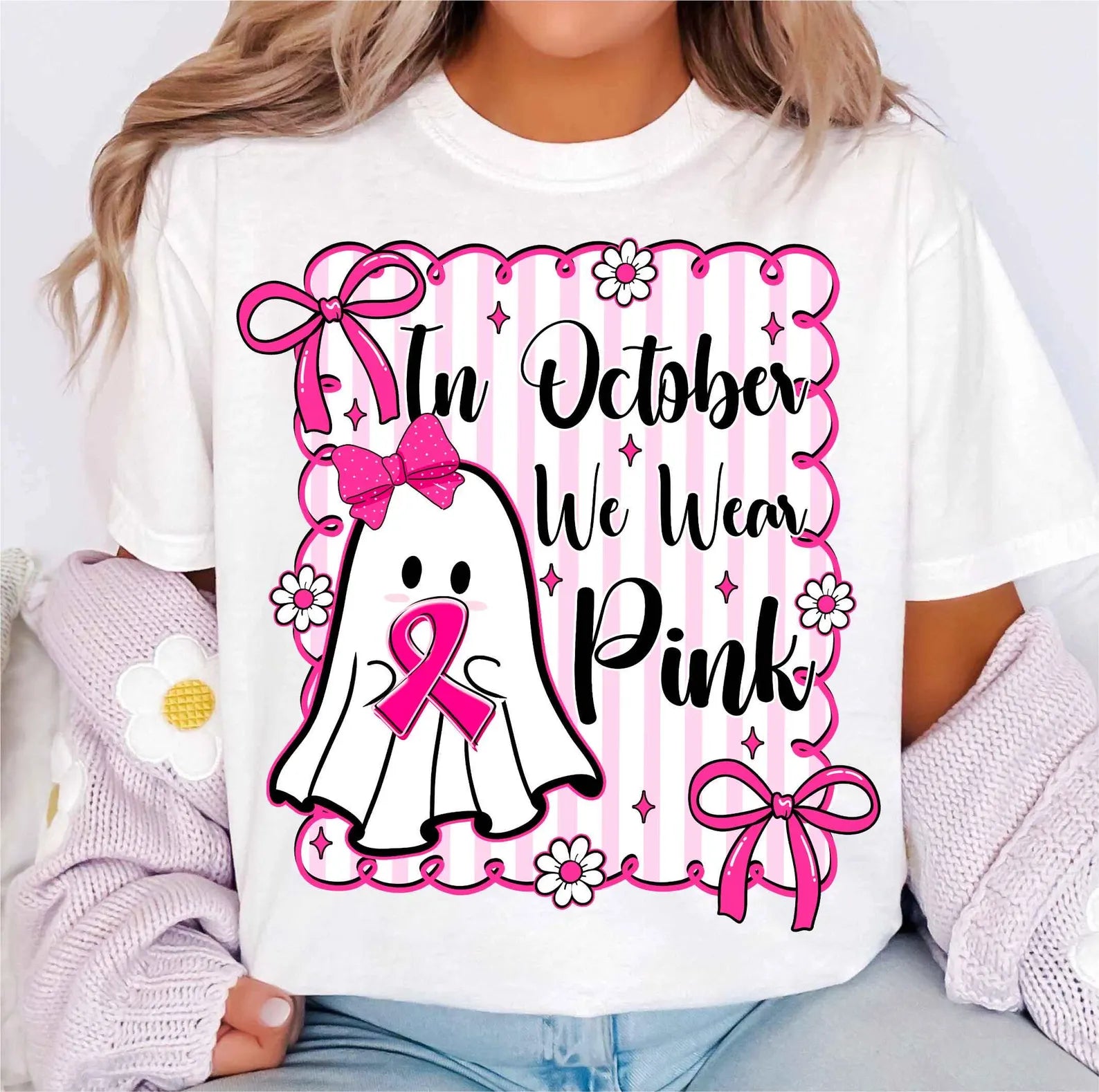 Ghostie In October Tee