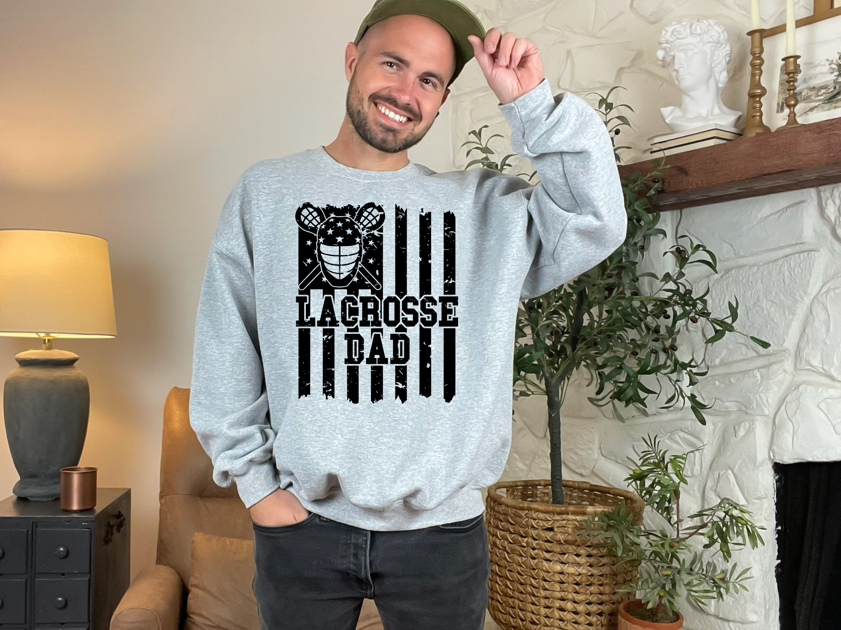 Lacrosse Dad Crewneck